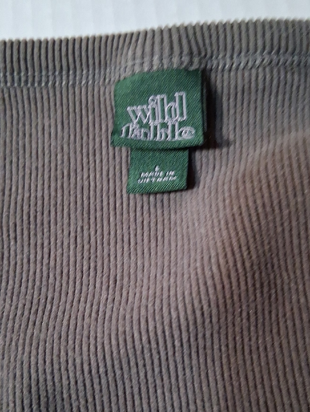 Women’s Square Neck Long Sleeve Top - Brown - Picture 6 of 8